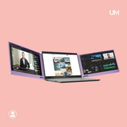 What is the setup process and how do I use the S2/S2 Pro Triple Screen? - United Monitors of America